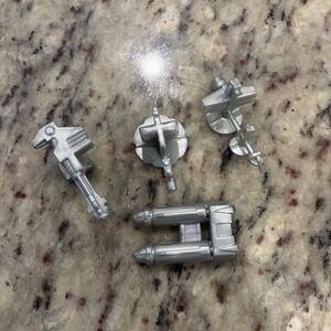 Vintage 1986 Hasbro Transformers G1 Trypticon Scanner Accessories Lot of 4